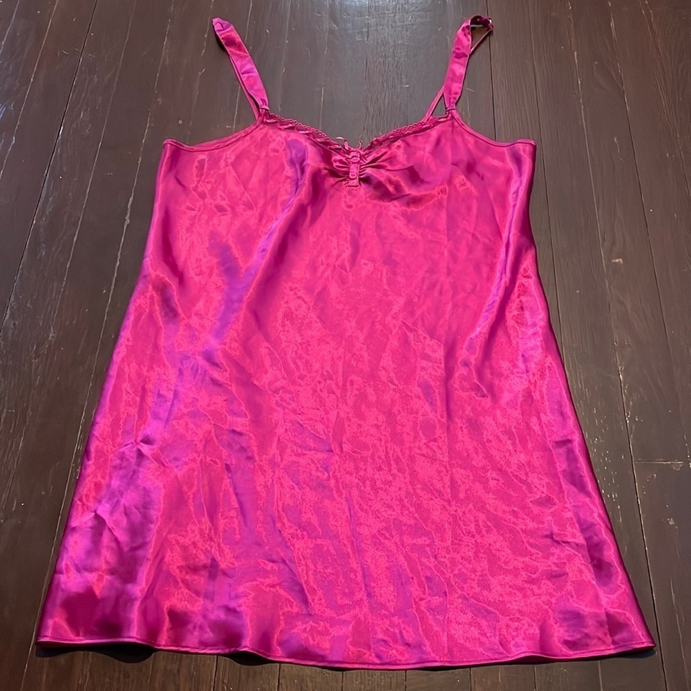 Women's Morgan Taylor Intimates Nightie Chemise or Slip Spaghetti Strap Lingerie